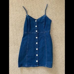 Zara Denim Mini Dress